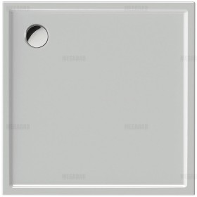 Receveur de douche carré Duravit Starck Slimline 100 x 100 cm