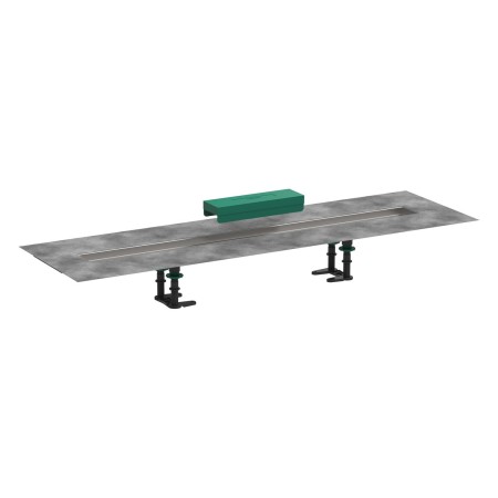 Ensemble d'installation hansgrohe RainDrain 90 cm pour caniveaux de douche en kits prêts à l'emploi