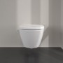 Villeroy & Boch Taro WC sospeso senza bordo, a scarico diretto - vista tecnica