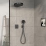 hansgrohe ShowerSelect Comfort Q Thermostat UP für 2 Verbraucher mit integrierter Sicherungskombination - technische Ansicht