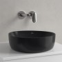 Villeroy & Boch Antao Aufsatzwaschbecken 40 x 39,5 cm, ohne Überlauf, ungeschliffen - technische Ansicht