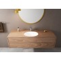 Rubinetto per lavabo hansgrohe Vernis Blend 70 con scarico a tirante in metallo - vista dettagliata