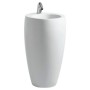 Lavabo sur colonne LAUFEN Alessi 53 cm avec trou pour robinet