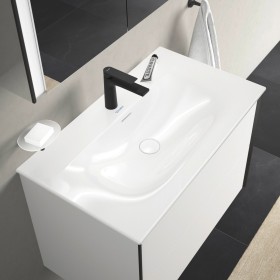 Meuble-lavabo Duravit Viu 83 cm avec 1 trou pour robinet, avec trop-plein