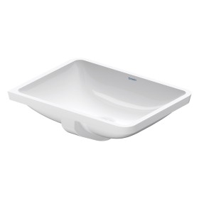 Lavabo encastré Duravit Starck 3 49 cm sans trou de robinet
