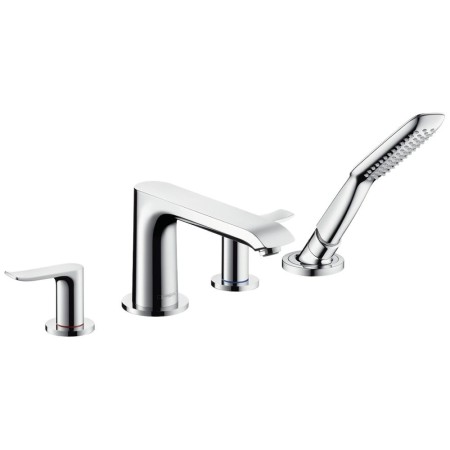 hansgrohe Metris 4-Loch-Wannenrandarmatur, DN15