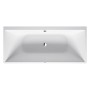 Baignoire Duravit DuraSquare en version murale 180 x 80 cm