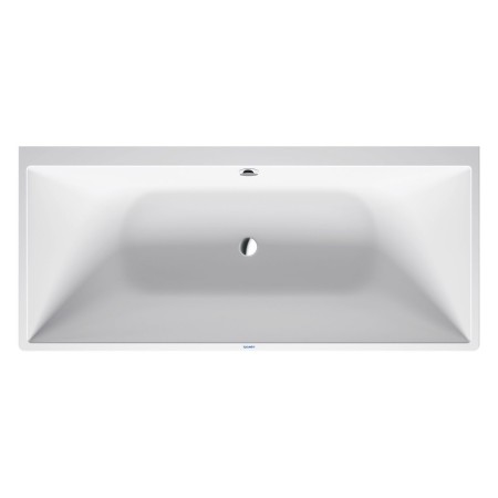 Baignoire Duravit DuraSquare en version murale 180 x 80 cm