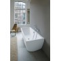 Baignoire Duravit DuraSquare en version murale 180 x 80 cm - photo produit