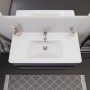 Lavabo meuble Duravit D-Neo 100,5 cm, avec 1 trou de robinet et trop-plein - vue détaillée