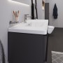 Lavabo meuble Duravit D-Neo 100,5 cm, avec 1 trou de robinet et trop-plein - photo produit