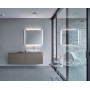 Vasque à poser Duravit Viu 60 cm sans trou de robinet, sans trop-plein - vue technique