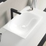 Vasque sur plan Duravit Viu 60 cm sans trou de robinet, sans trop-plein