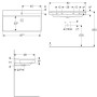 Lavabo Geberit Xeno² 90 cm - photo produit