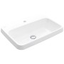 Villeroy & Boch Architectura Einbauwaschbecken 60 x 45 x 17 cm, rechteckig, ohne Überlauf, ungeschliffen - Detailansicht
