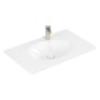 Villeroy & Boch Antao Schrankwaschtisch 80 x 50 cm, ohne Überlauf, mit 1 Hahnloch - Detailansicht