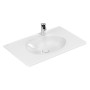 Villeroy & Boch Antao Schrankwaschtisch 80 x 50 cm, ohne Überlauf, mit 1 Hahnloch - technische Ansicht