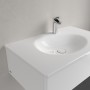 Villeroy & Boch Antao Schrankwaschtisch 80 x 50 cm, ohne Überlauf, mit 1 Hahnloch - Produktansicht