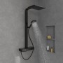 Villeroy & Boch Infinity Showers Badewannenthermostat eckig - technische Ansicht