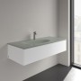 Villeroy & Boch Antao Schrankwaschtisch 120 x 50 cm, ohne Überlauf, mit 1 Hahnloch - technische Ansicht