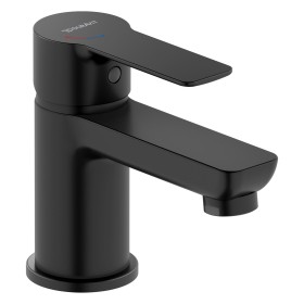 Mitigeur de lavabo monocommande Duravit D-Code FreshStart et MinusFlow