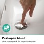 hansgrohe Mélange Vernis Miscelatore Lavabo 100 CoolStart, con scarico Push-Open - vista tecnica