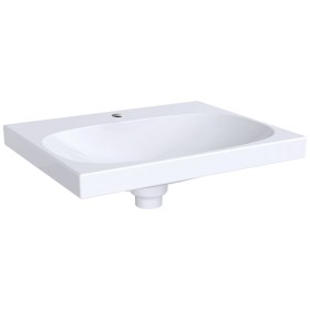 Vasque Geberit Acanto avec trop-plein caché 60 x 48,2 cm