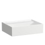 Vasque à main LAUFEN Kartell 45 x 34 cm, sans trou de robinet, sans trop-plein
