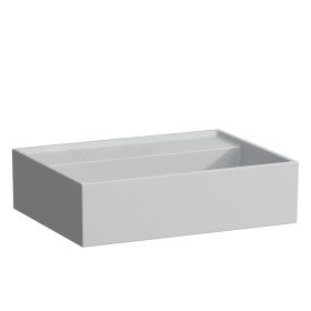 Évier de lavage LAUFEN Kartell 45 x 34 cm, sans trou de robinet, sans trop-plein