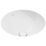Villeroy & Boch Loop & Friends Unterbauwaschbecken rund Ø 39 cm, mit Überlauf - technische Ansicht