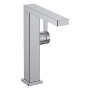 Rubinetto monocomando per lavabo hansgrohe Tecturis E 210 Fine CoolStart con bocca girevole e scarico