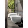 Geberit Citterio WC sospeso a scarico a pavimento, Rimfree - vista tecnica