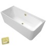Villeroy & Boch Collaro Vorwand-Badewanne Duo 179 x 79 cm für Eckeinbau links - Detailansicht