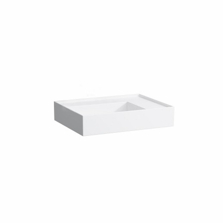 Vasque LAUFEN Kartell 60 x 46 cm, avec tablette à droite, sans trou de robinet