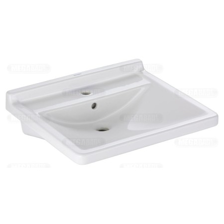 Lavabo Duravit Starck 3 Vital 60 cm avec 1 trou de robinet