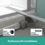 hansgrohe RainDrain Allround Komplettset Duschrinne 120 cm für Standard-/flache Installation