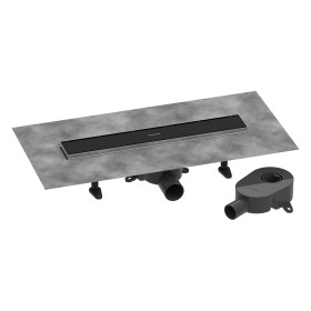 hansgrohe RainDrain Go Komplettset Duschrinne 500 rückseitig befliesbar für Standard-/flache Installation