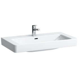 Vasque à poser LAUFEN PRO S 85 cm avec trou de robinet et trop-plein