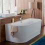 Vasca da bagno incassata Villeroy & Boch Oberon 2.0 180 x 80 cm - vista tecnica