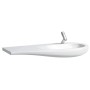 Lavabo encastrable LAUFEN Alessi 120 x 50 cm, avec trou de robinet et tablette à gauche
