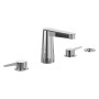 Villeroy & Boch Conum Vierloch-Badewannenrandarmatur - Detailansicht