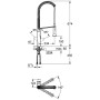 Rubinetto monocomando GROHE K7 - vista dettagliata