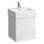 Vasque LAUFEN Living City 50 cm avec trop-plein et 1 trou de robinet - vue technique