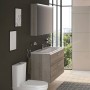 VitrA Integra Möbelwaschtisch 100 cm, mit Überlaufloch, 1 Hahnloch mittig - Detailansicht