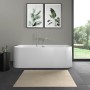 Baignoire Duravit Happy D.2 Rectangle 180 x 80 cm, avec habillage en acrylique intégré - vue détaillée