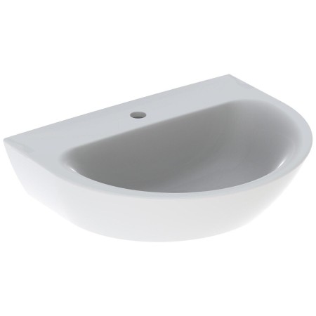 Lavabo Geberit Renova 60 x 48 cm avec trou de robinet sans trop-plein