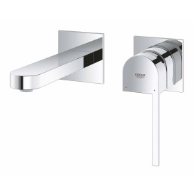 Robinet de lavabo mural GROHE Plus à 2 trous, saillie de 14,7 cm