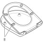 Villeroy & Boch O.novo WC-Sitz - Produktansicht