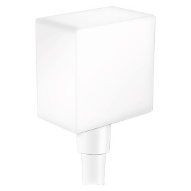 Raccordo flessibile hansgrohe Fixfit Square con dispositivo anti-reflusso