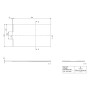 Receveur de douche Villeroy & Boch Wallway 150 x 90 x 3 cm - photo produit